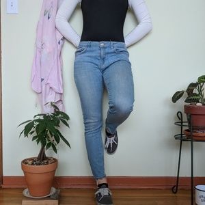 Zara's size 8 👖skinny jeans👖 cropped ankle✨